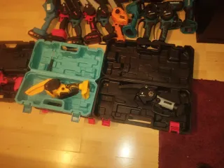 Lote herramientas motosierras desguace reparación