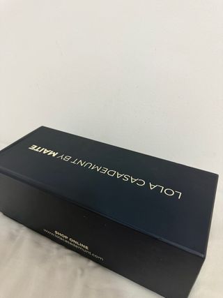 Sandalias Lola Casademunt M Negro y Dorado