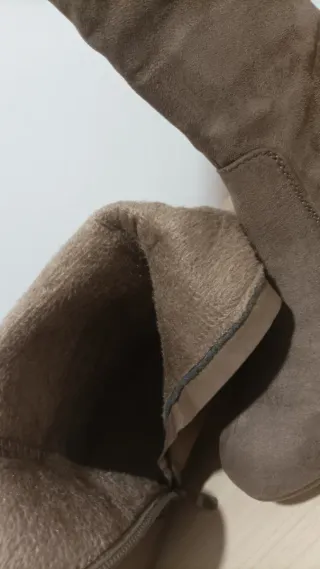 Botas Altas Marrón Mujer Núm- 37/ Interior Forrado