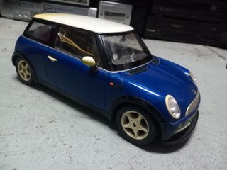 Mini Cooper Dickie Juguete Azul