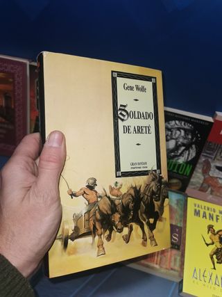 Novela histórica, 9 libros, Paladión, La gran plaga, Soldado de arete y mas