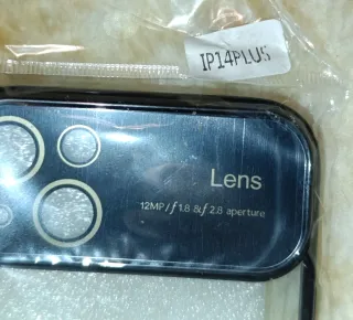 Funda iPhone 14 Plus Transparente Negra