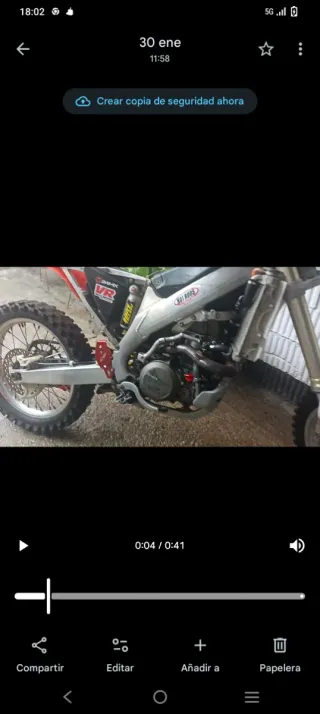 Honda CRF 450R 500cc Cross
