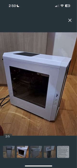 Caja PC Torre Blanca