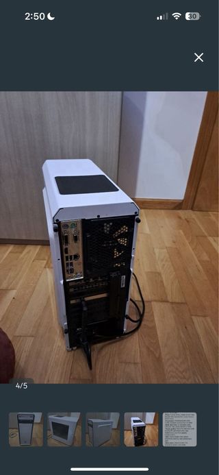 Caja PC Torre Blanca