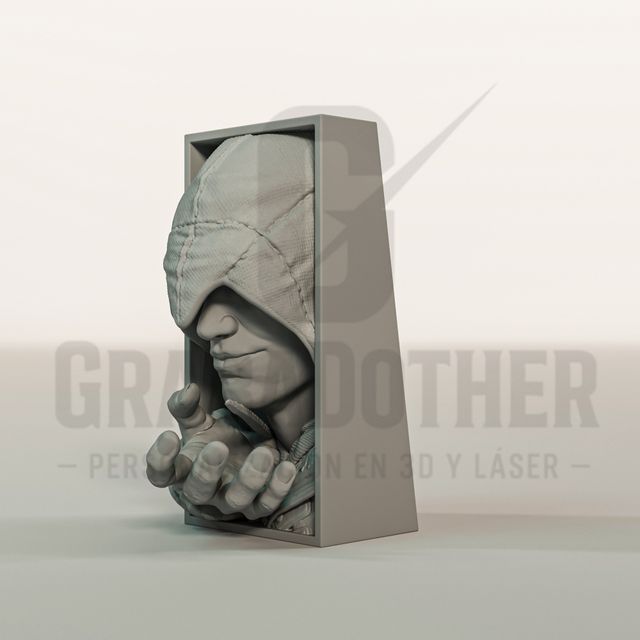 Ezio Auditore 3D Assassin's Creed GRABADOTHER