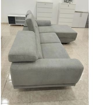Sofá Chaise Longue Gris