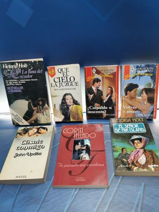 Lote 8 NOVELAS ROMÁNTICAS, Cásate conmigo, tu pasado me condena, Volver a Amar, La luna del Cazador y mas.