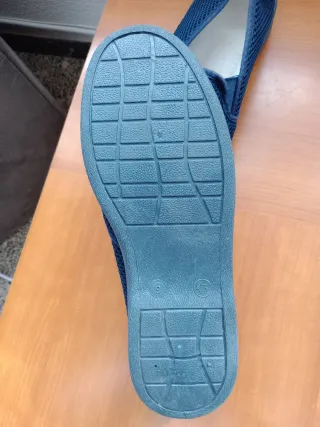 Zapatillas de Malla Hombre Azul