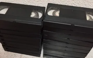 Lote 18 cintas VHS para manualidades