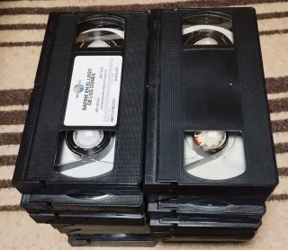 Lote 16 cintas VHS para manualidades