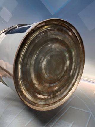 Cubo papelera infantil metálica, años 80 de la marca Balvi.  Walt Disney. Mickey