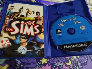Los Sims 1 y Los Sims 2 Platinum (PS2)