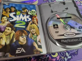 Los Sims 1 y Los Sims 2 Platinum (PS2)