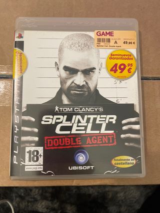 PS3 Splinter Cell Double Agent