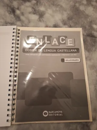 Enlace. Dosier de Lengua castellana para las PA...