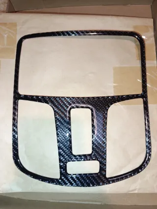 Marco Panel Luz Techo Hyundai Fibra Carbono