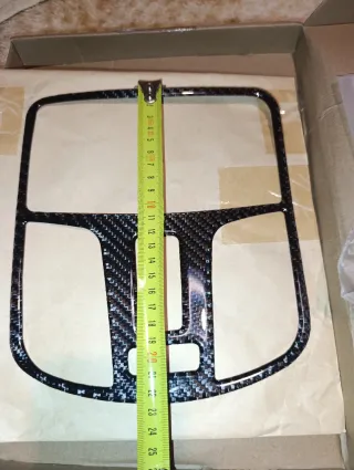 Marco Panel Luz Techo Hyundai Fibra Carbono