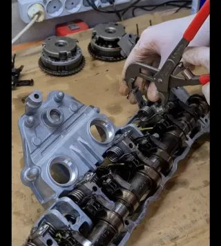 Juego de muelles sujeta balancines Bmw 318ci 143cv