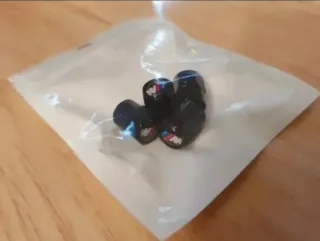 4 Uds tapón válvula M de BMW para neumáticos.Negro