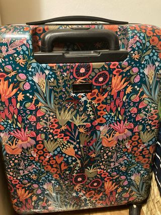 Maleta Paco Martinez floral multicolor