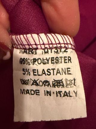 Vestido morado talla única