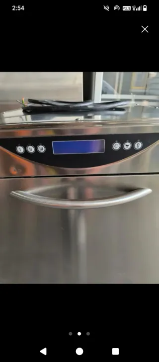 Lavavajillas Corequip con bomba de desagüe