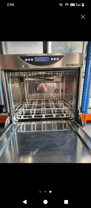 Lavavajillas Corequip con bomba de desagüe