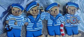 Perchero marinero ositos