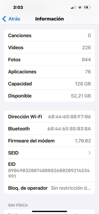 iPhone 16 128GB Negro
