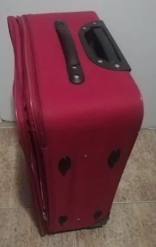 Maleta Trolley Benzi Burdeos