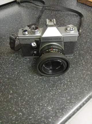 Cámara Praktica MTL3 Plata y Negra