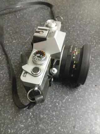 Cámara Praktica MTL3 Plata y Negra