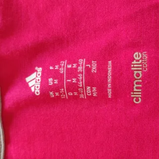 Camiseta Adidas Roja y Naranja