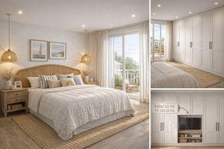 Calella, Vacaciones en piso con terraza