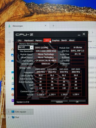 PC Gaming RTX 5070 Ryzen 7 7800x3D 32GB RAM6000MHz