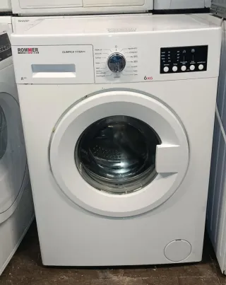 Lavadora Rommer 6kg Blanca