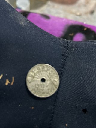 Moneda 25 céntimos 1937