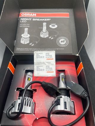 Luces LED H7 OSRAM NIGHT BREAKER