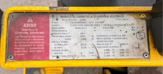 CARRETILLA ELEVADORA ELÉCTRICA 4 RUEDAS HYSTER