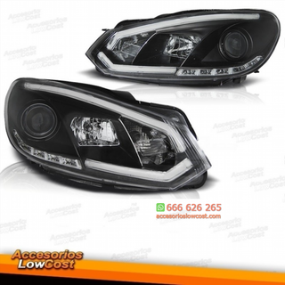 FAROS LUZ DRL DIURNA LED PARA VW GOLF VI 10/08-12