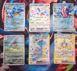 Lotto 6 Carte Pokemon Set Corona Astrale