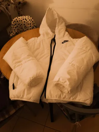 Chaqueta Nike Blanca Mujer Invierno