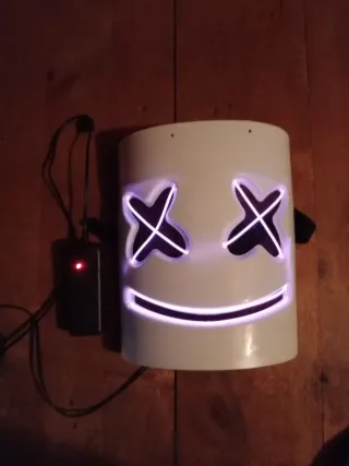 MASCARA NEONES DE LA PURGA CON MANDO