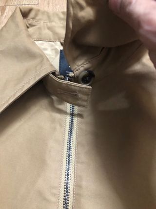 Chaqueta Harrington Worker Pull and Bear Beige M