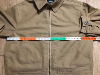 Chaqueta Harrington Worker Pull and Bear Beige M