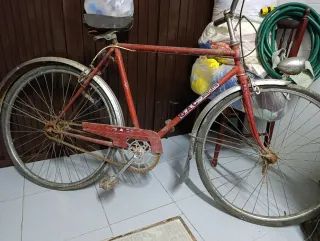 Bicicleta Gac Mobylette Roja