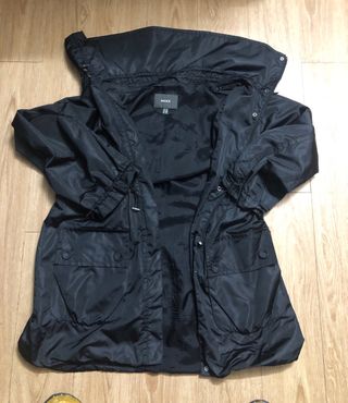 Trench / Gabardina impermeable largo cuello alto