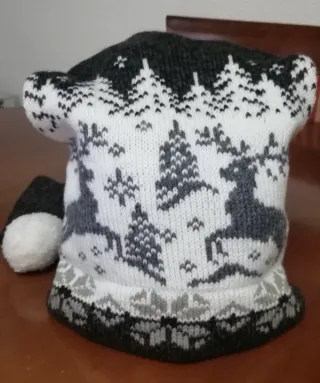 Gorro y bufanda infantil 2 en 1