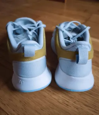 Nike Zapatillas Talla 38 Azul y Dorado